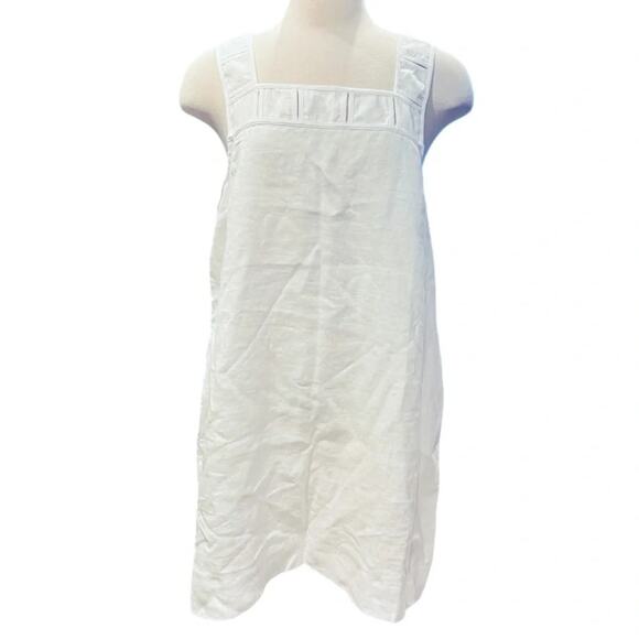 Madewell Embroidered Tank Mini Dress in Linen Size 14 NWT - Picture 8 of 8